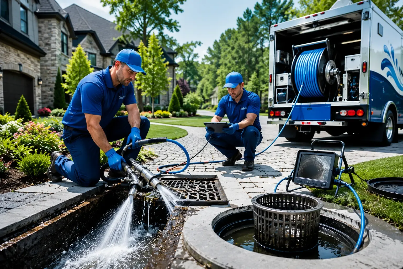 Local outdoor drain cleaning professionals in Holyoke, MA